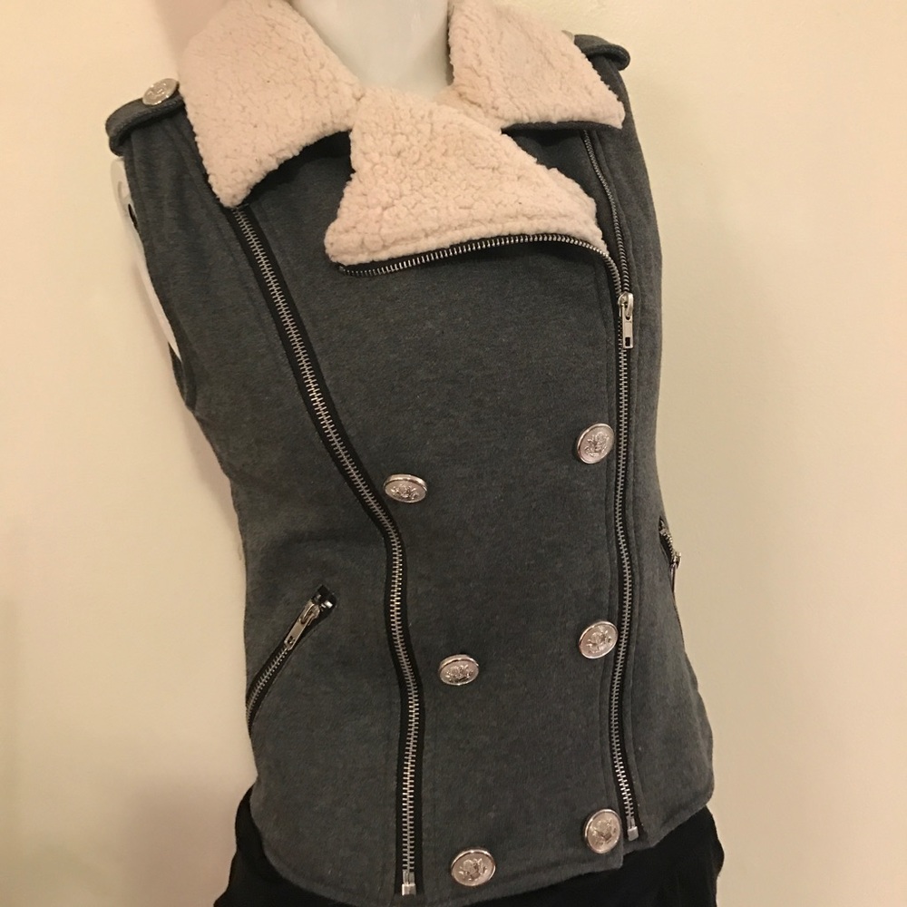 Grey vest