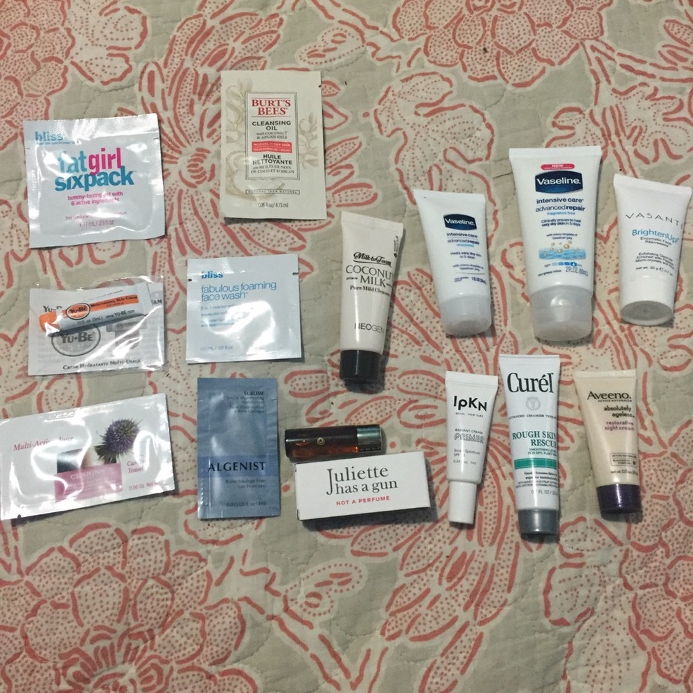 43 pc. Sample Bundle (some makeup mostly skincare)