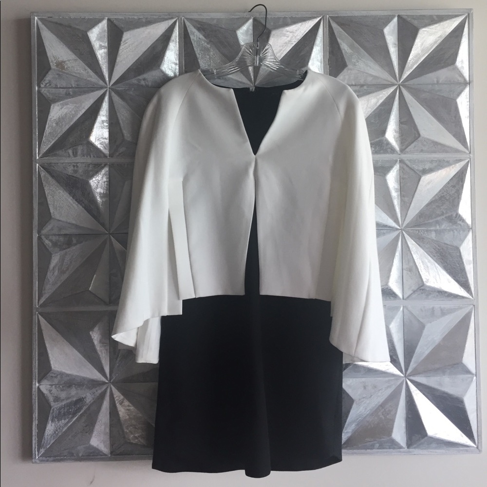 BNWT BCBG Cape Dress