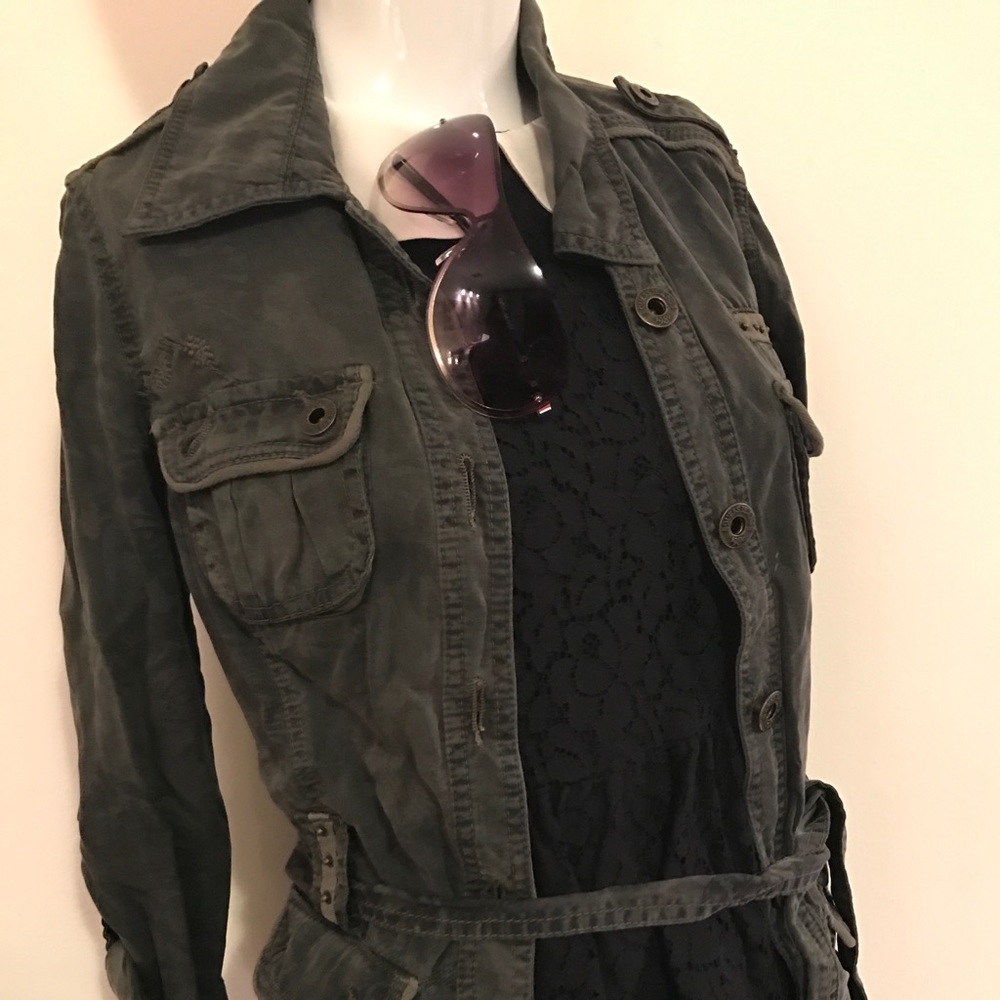 Guess military style jacket