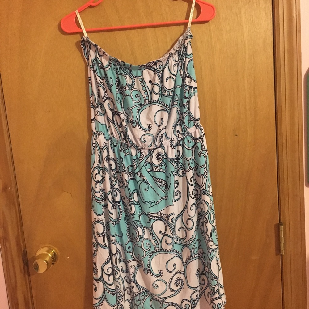 Strapless lilly dress