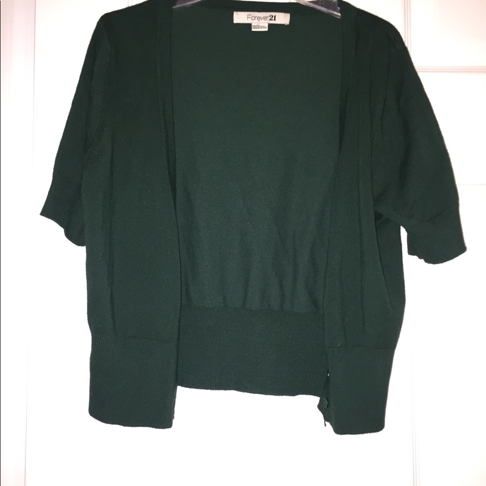 Short sleeve cardigan
