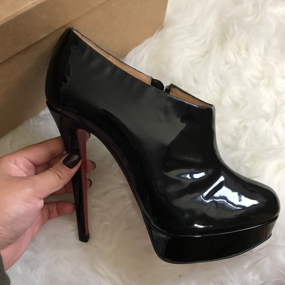 Authentic Christian Louboutin ankle boots