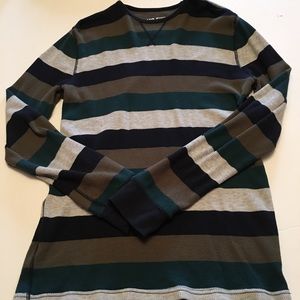 Men’s Striped Long Sleeve Thermal