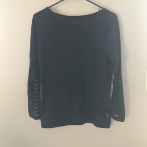 Betsey Johnson Performance Long Sleeve in Black