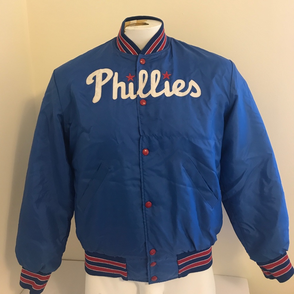 VINTAGE BASEBALL PHILLIES JACKET