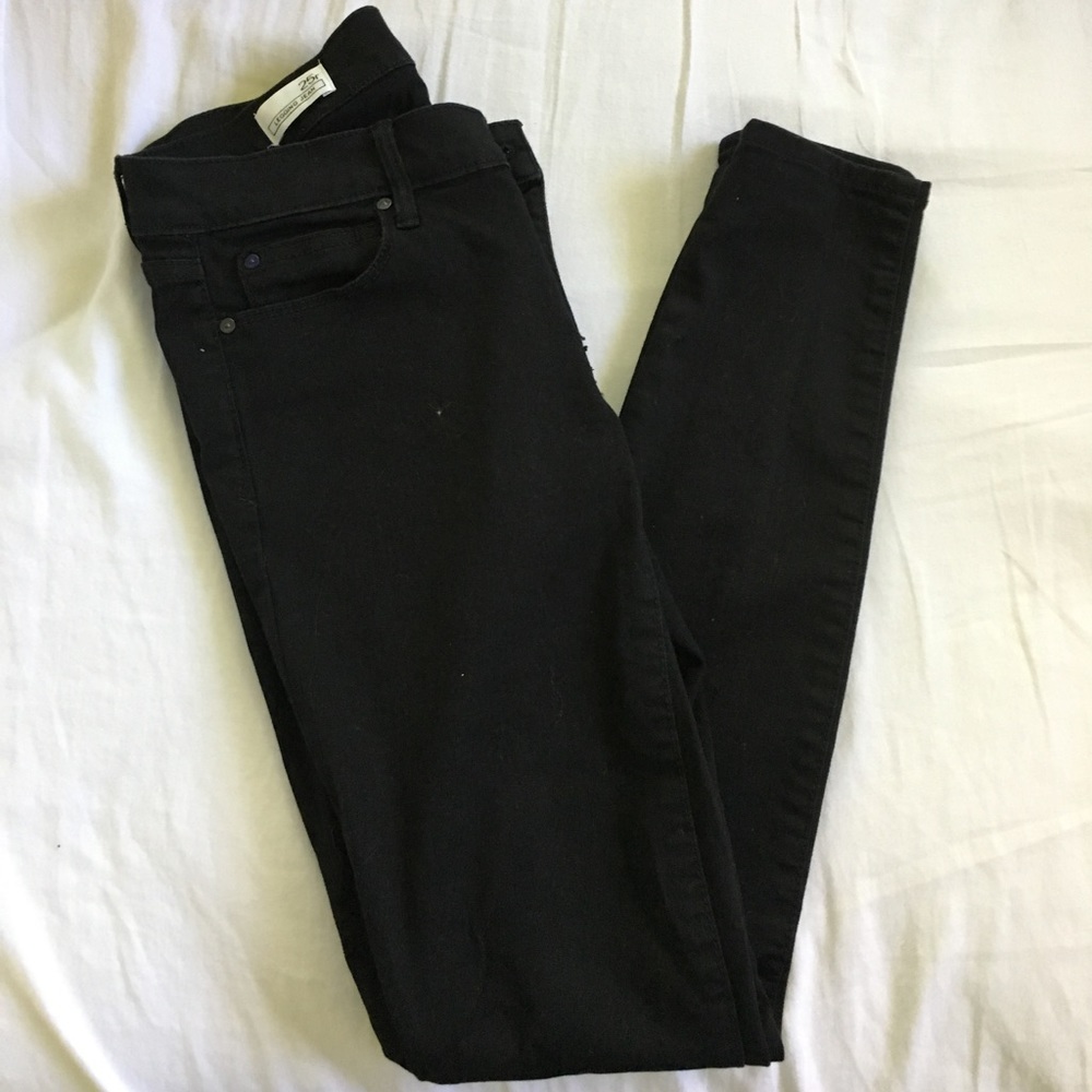 GAP black skinny jean legging