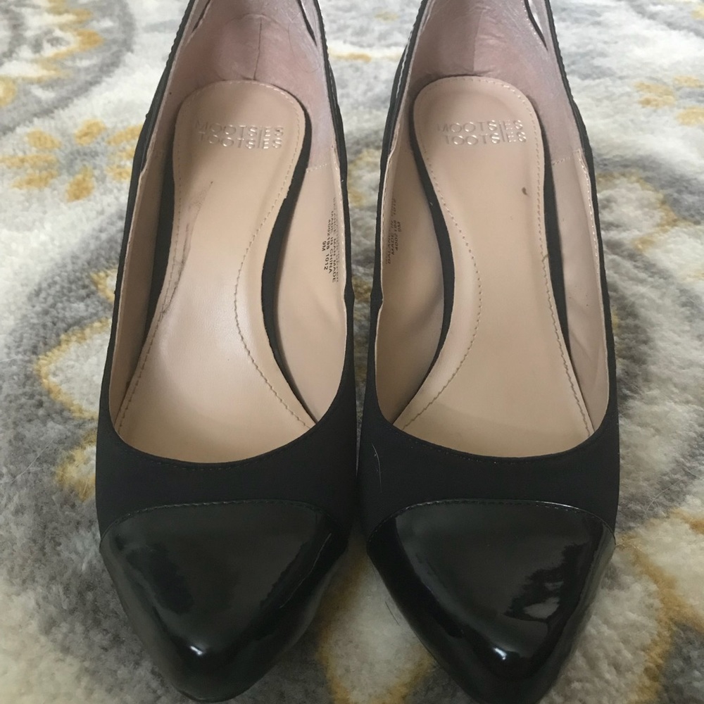 Mootsie Tootsie Black Heels