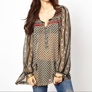 Free People Feather in the Wind Tunic