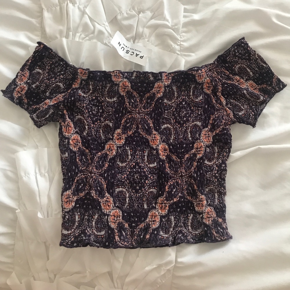 Off the shoulder top