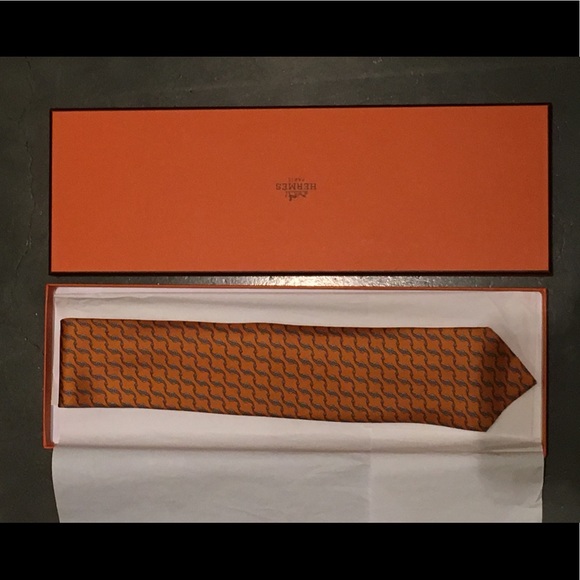 Men's Hermes tie - Picture 2 of 5