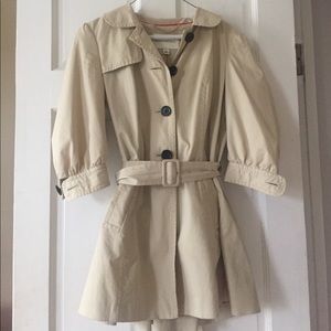 Three quarter Banana Republic trench coat