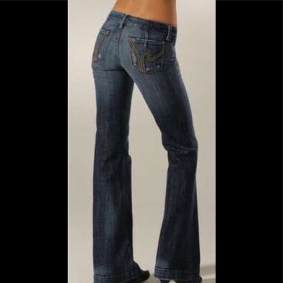 Citizens Of Humanity Denim - Citizens of Humanity Ric Rac Low Waist Flare Jeans