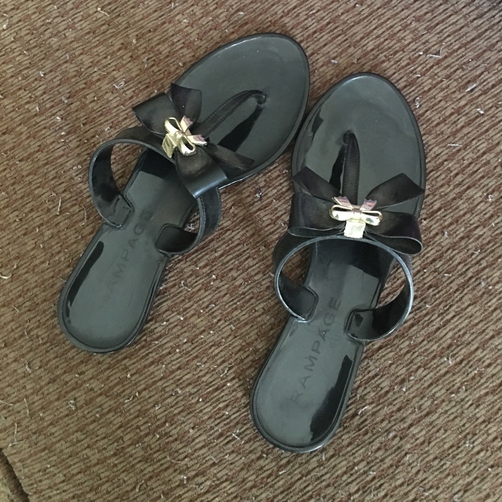 Black sandals