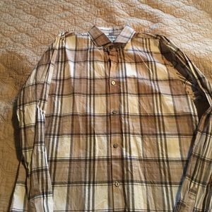 Large Fitted (16-16 1/2) Express Long-Sleeved