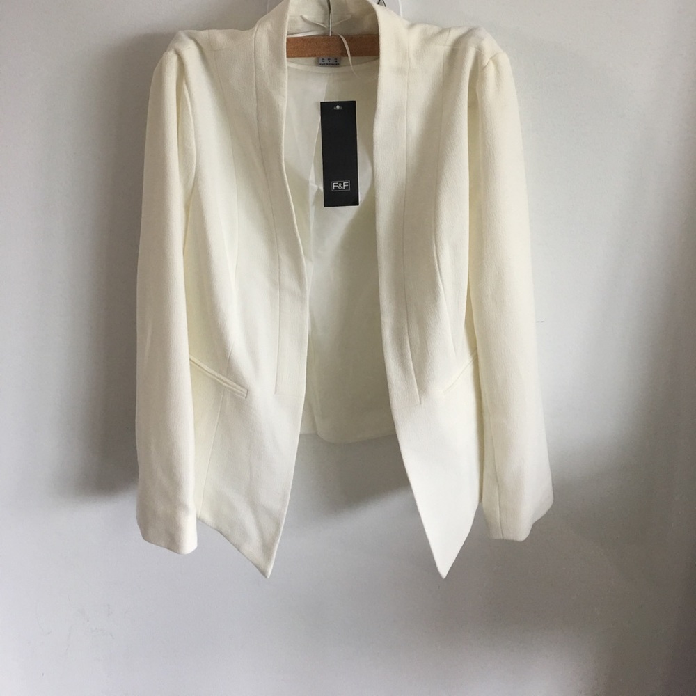 White blazer