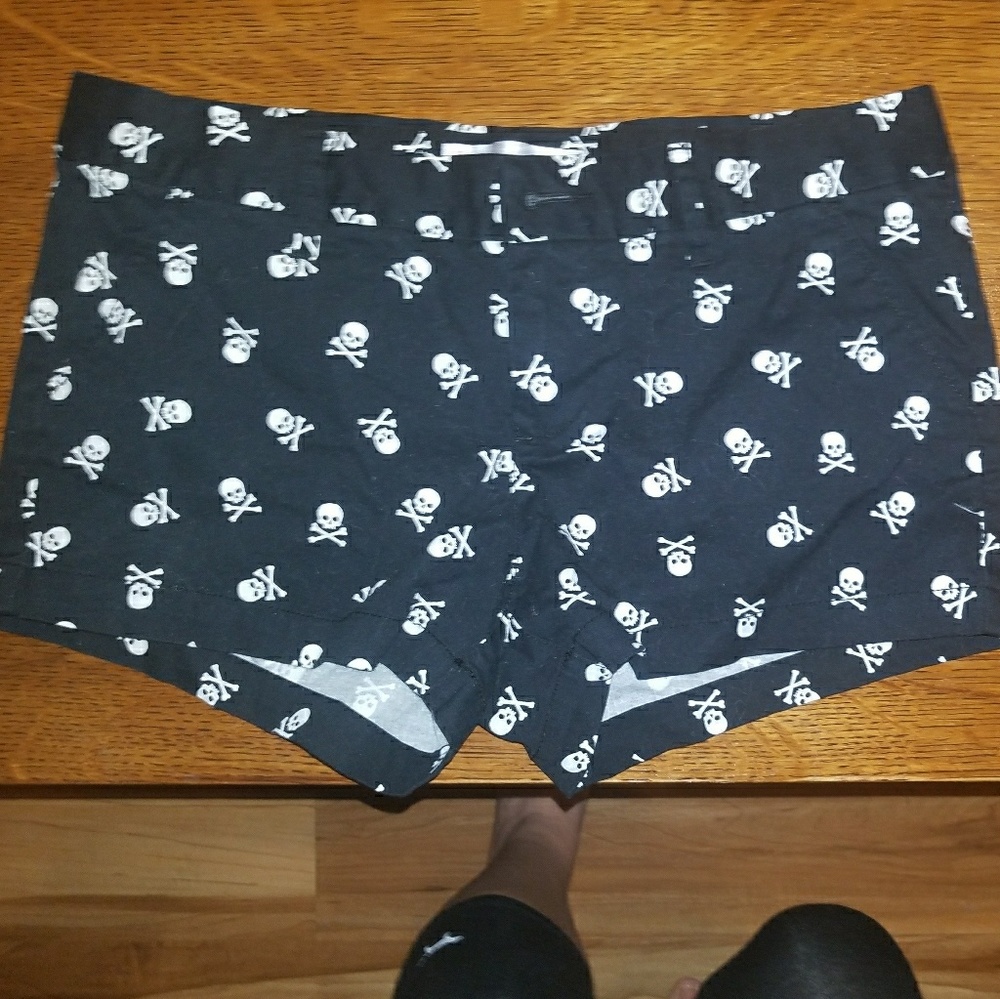 ☠SKULL Print Chino Shorts☠