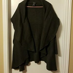 Charcoal grey black sweater