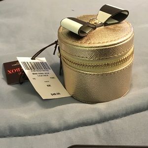 Henri Bendel Leather Ring Box NWT