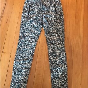 Club Monaco Stretch Matchstick Pant in Confetti