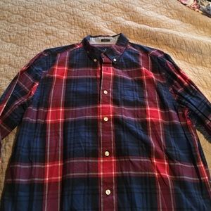 Large American Eagle Mens Long-Sleeved Shirt