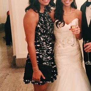 Parker Silk Print Cocktail Dress 👗 Worn ONCE‼️