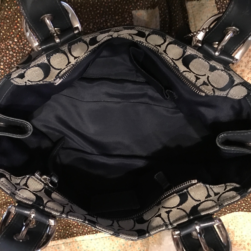 Coach Navy/Gray Signature Set - Picture 5 of 8