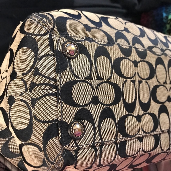 Coach Navy/Gray Signature Set - Picture 6 of 8