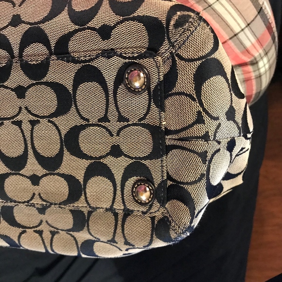 Coach Navy/Gray Signature Set - Picture 7 of 8