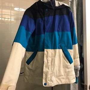 Button women's ski coat. Size L
