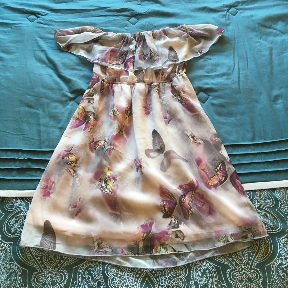 Strapless dress
