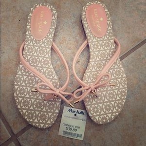 Katie spade flip flops