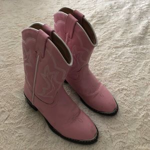 Pink Cowboy Boots