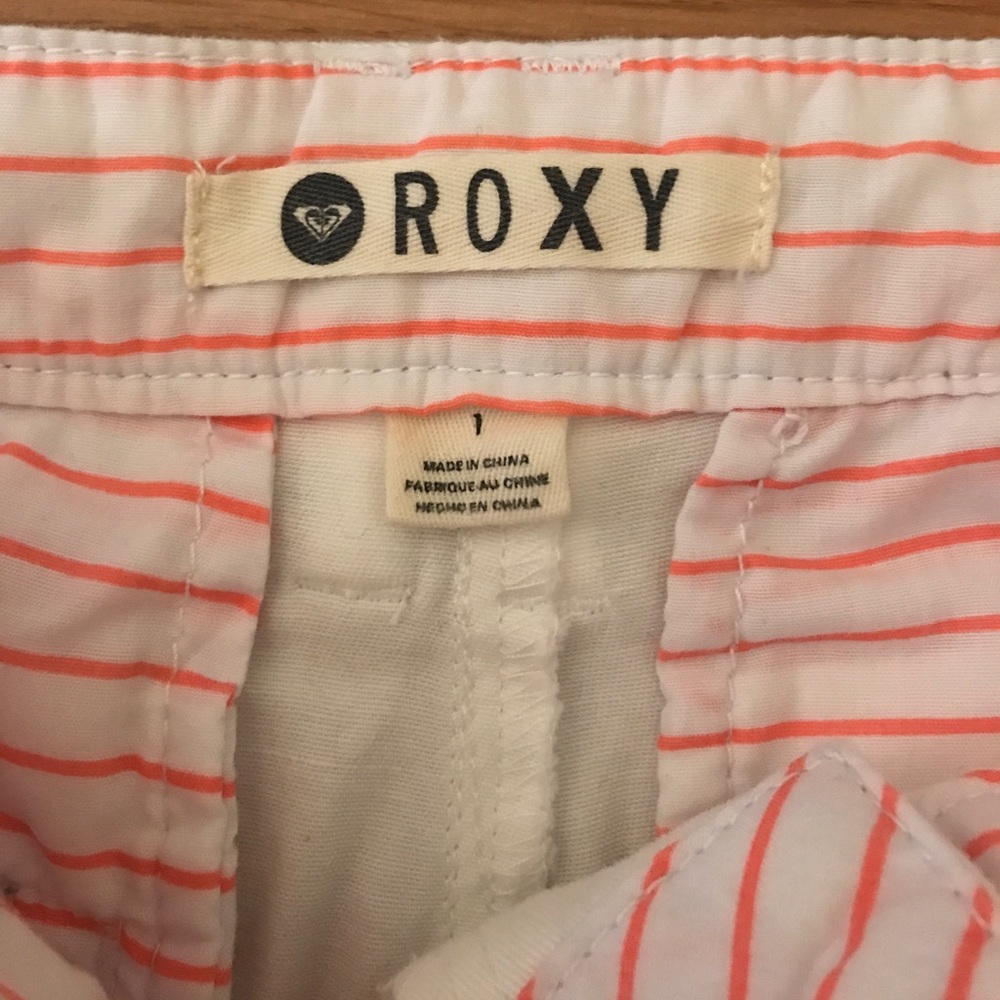 White Roxy Shorts - Picture 3 of 3