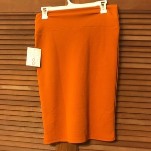 Pumpkin Orange Small Lularoe Cassie