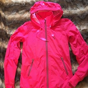 Lululemon hooded pink jacket