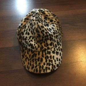 Cheetah print hat