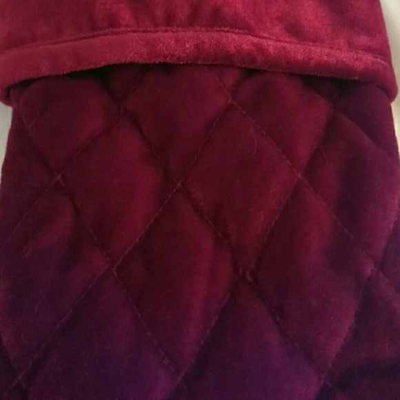 Dark red Christmas stocking (NWT) - Picture 2 of 2