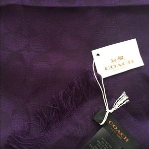 Coach Scarf NWT