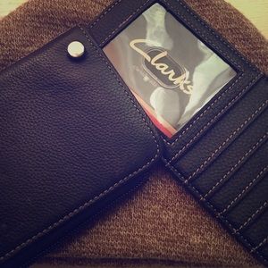 Clarks Black Wallet