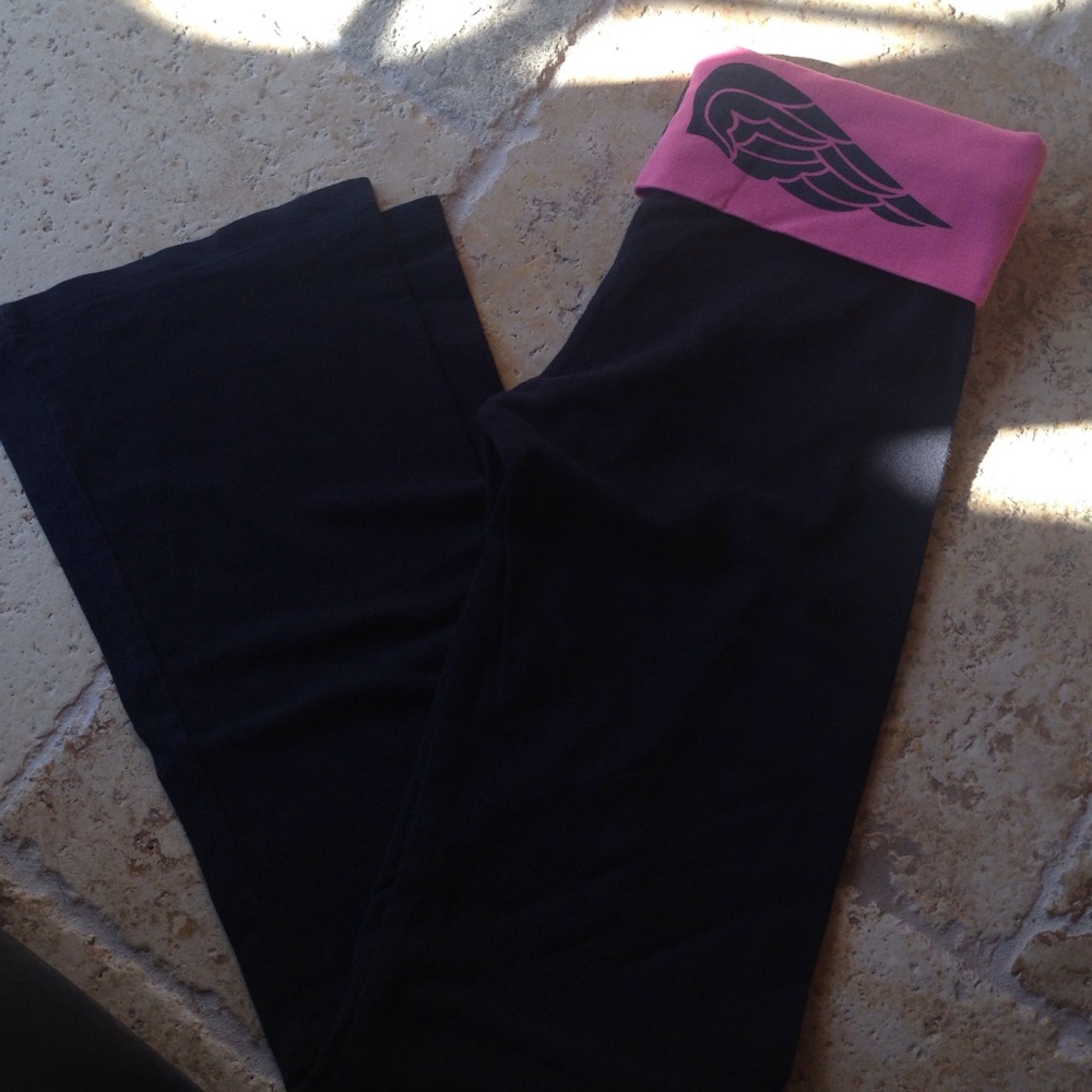 Victoria's Secret fold over waist yoga pants