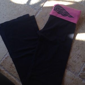Victoria's Secret fold over waist yoga pants