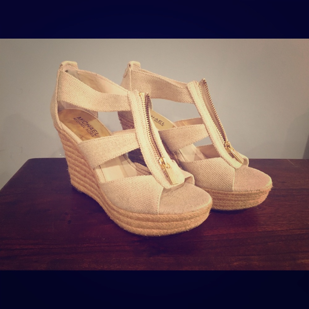 Micheal Kors wedge sandals