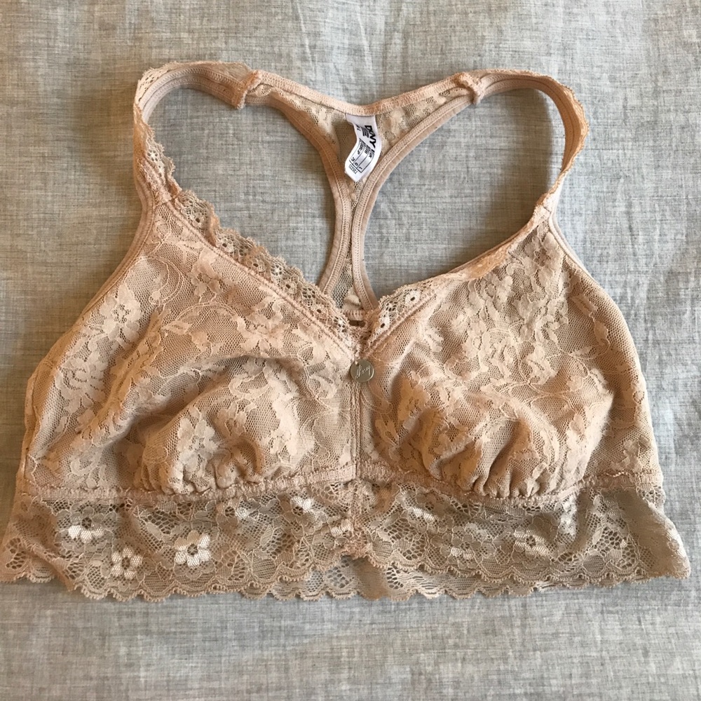 DKNY Signature Lace Racerback Bralette