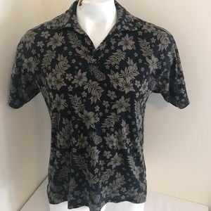 Tommy Hilfiger floral Hawaiian polo