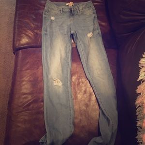 Charlotte Russe skin tight legging jeans