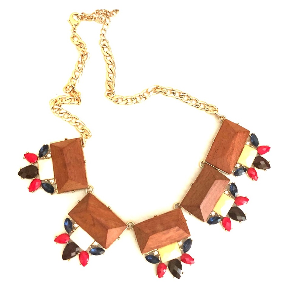 🔥Wood and Bead Necklace🔥 - Picture 2 of 7