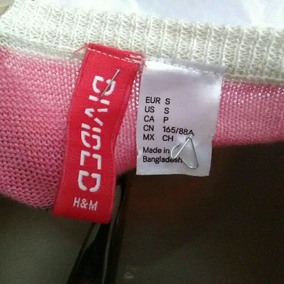 H&M Striped Over Size Sweater - Picture 4 of 4