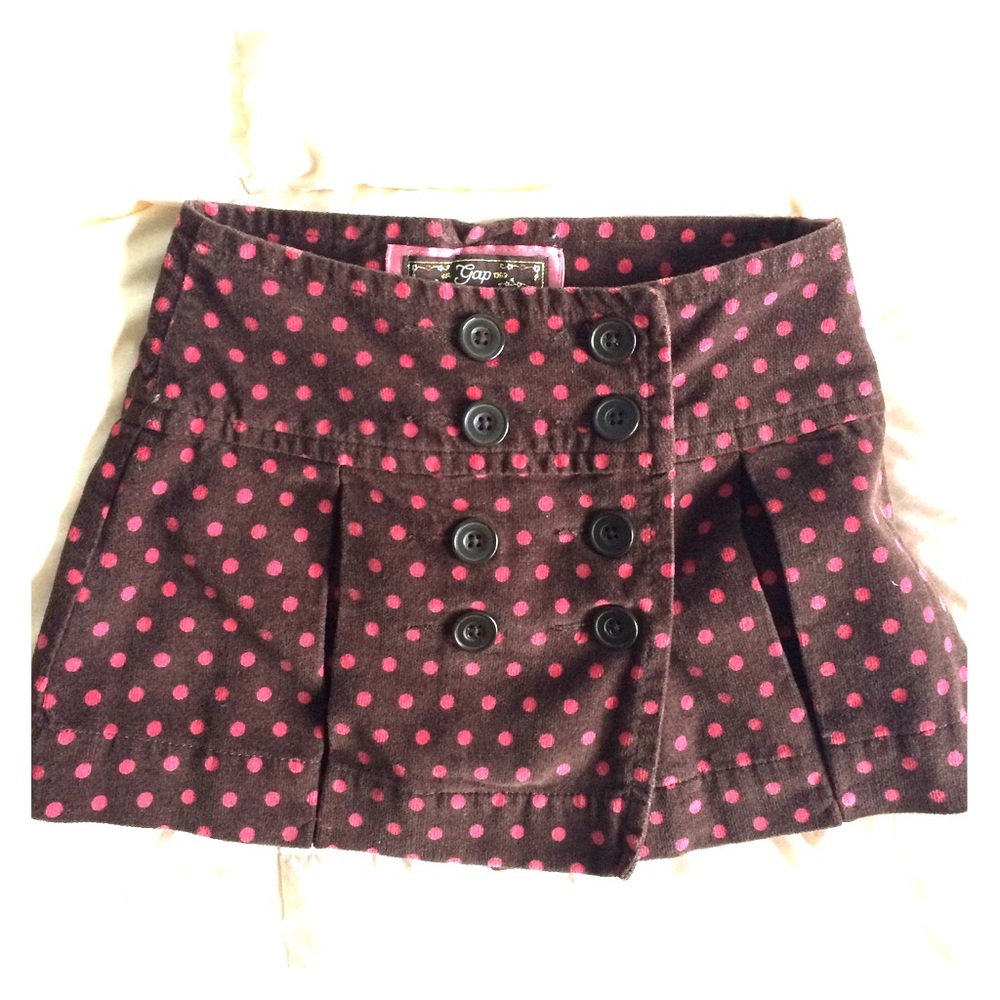 Gap Brown Corduroy Skirt