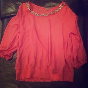 Charlotte Russe half sleeve shirt